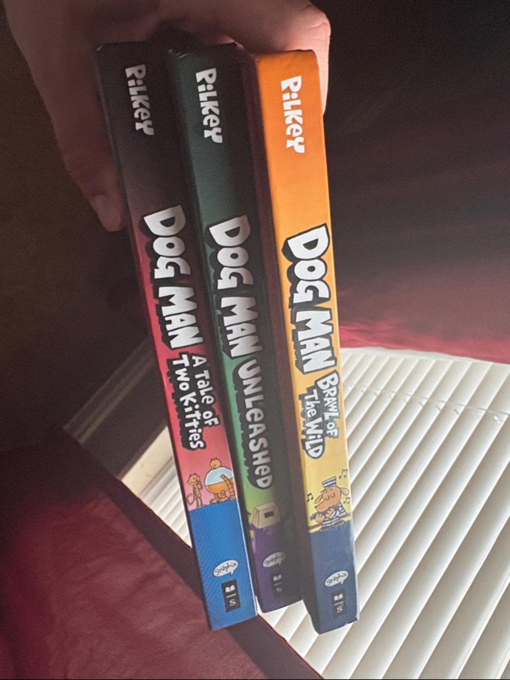 Dog Man Book Set - Pilkey (Three Hardcover Spines)